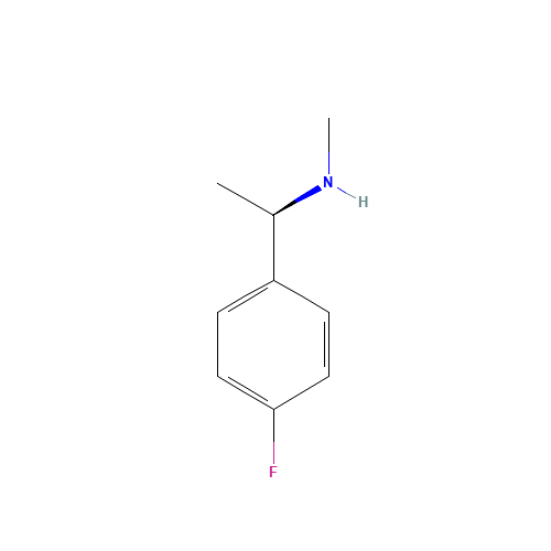 (1R)-1-(4-Fluorophenyl)-N-methylethanamine (CAS: 672906-68-2) - Related Chemical Product