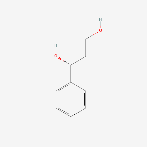 (1R)-1-Phenyl-1,3-propanediol (CAS: 103548-16-9) - Chemical Structure and Molecular Formula 