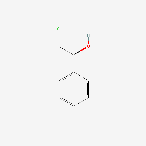 (1S)-2-Chloro-1-phenylethanol (CAS: 70111-05-6) - Chemical Structure and Molecular Formula 