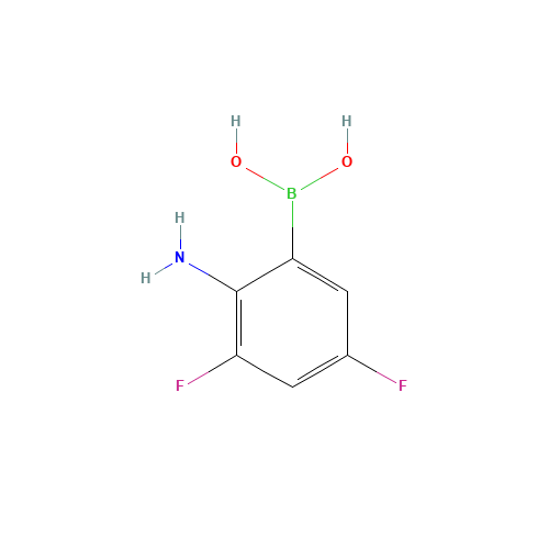 (2-Amino-3,5-difluorophenyl)boronic acid (CAS: 1072952-15-8) - Related Chemical Product