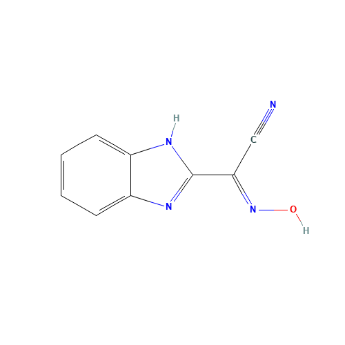 (2E)-1H-Benzimidazol-2-yl(hydroxyimino)acetonitrile (CAS: 63823-75-6) - Related Chemical Product