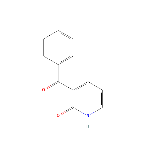 (2-Hydroxy-[3]-pyridyl)-phenyl ketone (CAS: 27039-12-9) - Chemical Structure and Molecular Formula 