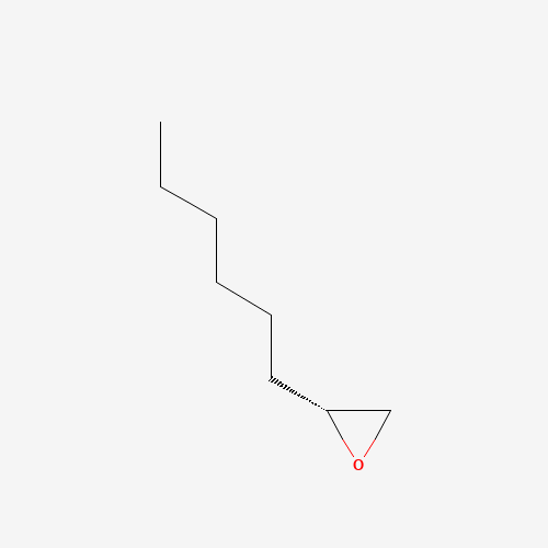 (2R)-2-Hexyloxirane (CAS: 77495-66-0) - Chemical Structure and Molecular Formula 