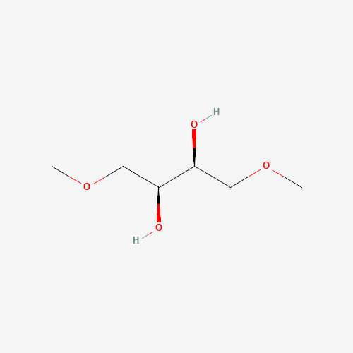 (2S,3S)-1,4-Dimethoxybutane-2,3-diol (CAS: 50622-10-1) - Chemical Structure and Molecular Formula 