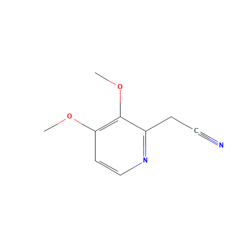 (3,4-Dimethoxy-2-pyridinyl)acetonitrile (CAS: 854278-84-5) - Related Chemical Product