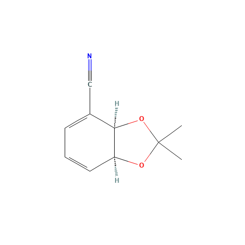 (3aR,7aS)-2,2-Dimethyl-3a,7a-dihydro-1,3-benzodioxole-4-carbonitrile (CAS: 150767-96-7) - Related Chemical Product