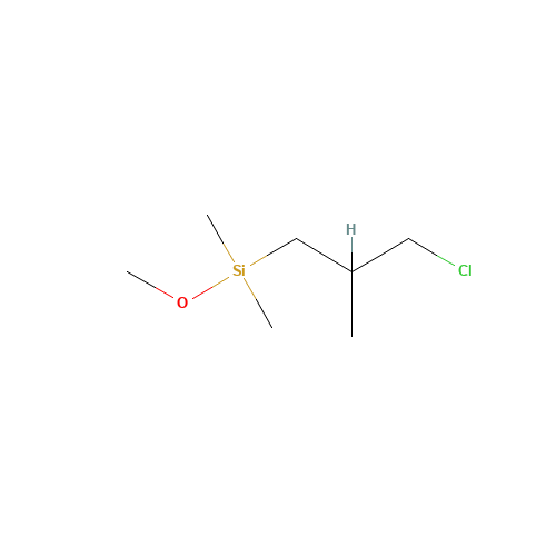 (3-Chloro-2-methylpropyl)(methoxy)dimethylsilane (CAS: 18244-08-1) - Related Chemical Product