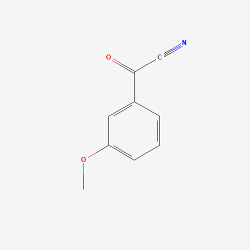 (3-Methoxyphenyl)(oxo)acetonitrile (CAS: 23194-66-3) - Chemical Structure and Molecular Formula 