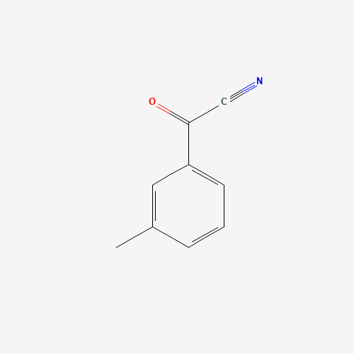 (3-Methylphenyl)(oxo)acetonitrile (CAS: 5955-74-8) - Chemical Structure and Molecular Formula 