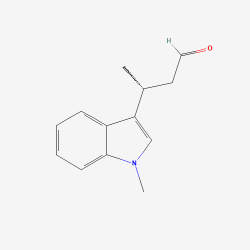 (3R)-3-(1-Methyl-1H-indol-3-yl)butanal (CAS: 405873-05-4) - Related Chemical Product