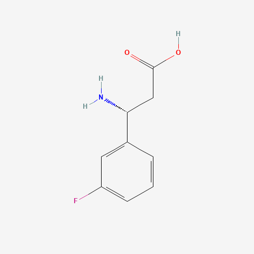 (3R)-3-Amino-3-(3-fluorophenyl)propanoic acid (CAS: 723284-81-9) - Related Chemical Product