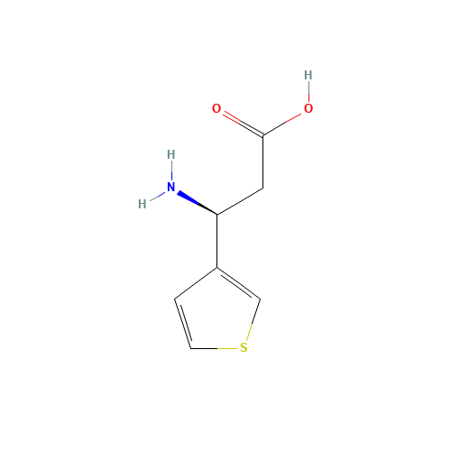 (3S)-3-Amino-3-(3-thienyl)propanoic acid (CAS: 773050-73-0) - Related Chemical Product