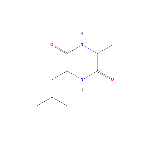 (3S,6S)-3-Isobutyl-6-methyl-2,5-piperazinedione (CAS: 1803-60-7) - Related Chemical Product