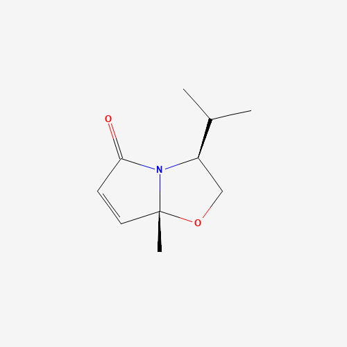(3S-cis)-(+)-2,3-Dihydro-3-isopropyl-7a-methylpyrrolo[2,1-b]oxazol-5(7aH)-one (CAS: 116910-11-3) - Related Chemical Product