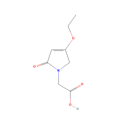 (4-Ethoxy-2-oxo-2,5-dihydro-1H-pyrrol-1-yl)acetic acid (CAS: 142274-08-6) - Related Chemical Product