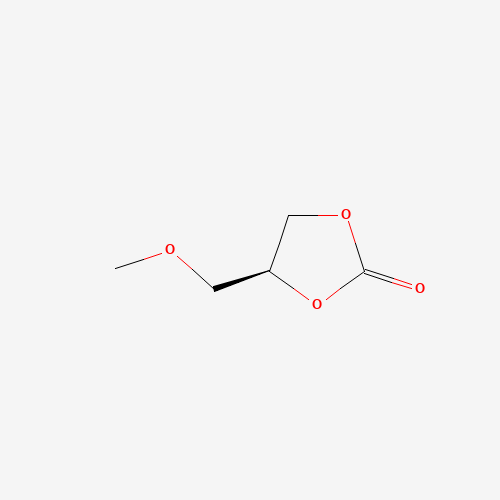 (4S)-4-(Methoxymethyl)-1,3-dioxolan-2-one (CAS: 135682-18-7) - Chemical Structure and Molecular Formula 
