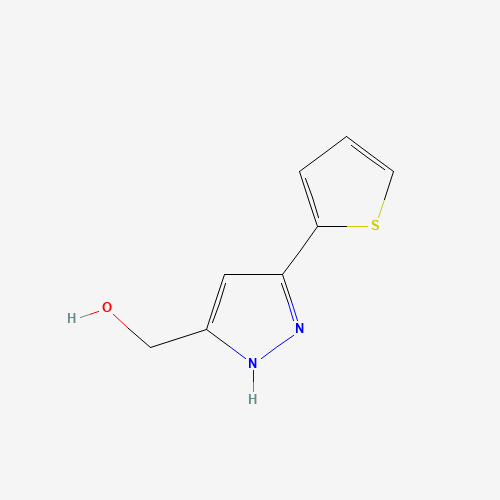 (5-thien-2-yl-1H-pyrazol-3-yl)methanol (CAS: 852228-02-5) - Related Chemical Product