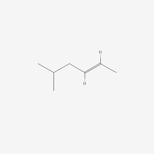 (E)-5-Methyl-2-hexene (CAS: 7385-82-2) - Chemical Structure and Molecular Formula 