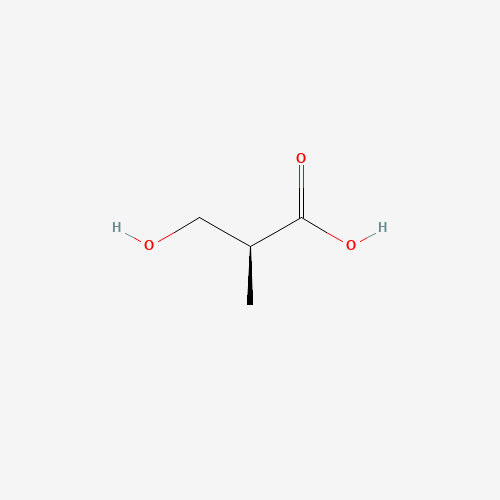 (S)-b-Hydroxyisobutyric acid (CAS: 26543-05-5) - Chemical Structure and Molecular Formula 