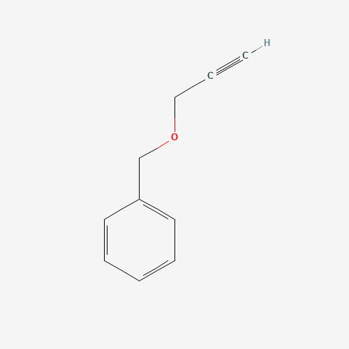 [(2-Propyn-1-yloxy)methyl]benzene (CAS: 4039-82-1) - Chemical Structure and Molecular Formula 