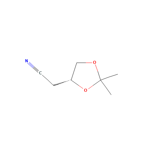 [(4R)-2,2-Dimethyl-1,3-dioxolan-4-yl]acetonitrile (CAS: 74923-97-0) - Related Chemical Product