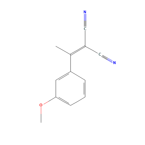 [1-(3-Methoxyphenyl)ethylidene]malononitrile (CAS: 86604-43-5) - Related Chemical Product