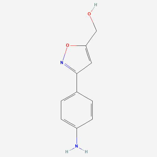 [3-(4-Aminophenyl)-1,2-oxazol-5-yl]methanol (CAS: 885273-66-5) - Related Chemical Product