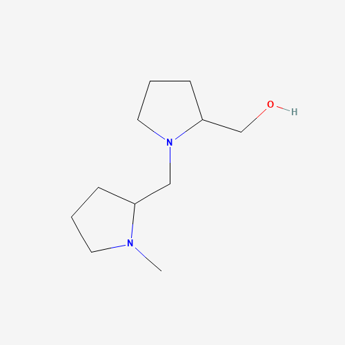 {1-[1-(2-Pyrrolidinyl)ethyl]-2-pyrrolidinyl}methanol (CAS: 66283-23-6) - Related Chemical Product