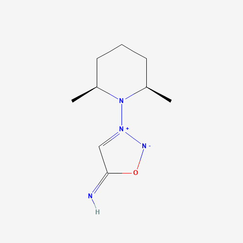 {3-[(2r,6s)-2,6-dimethylpiperidin-1-yl]-1,2,3-oxadiazol-3-ium-5(4h)-ylidene}azanide (CAS: 137500-42-6) - Related Chemical Product