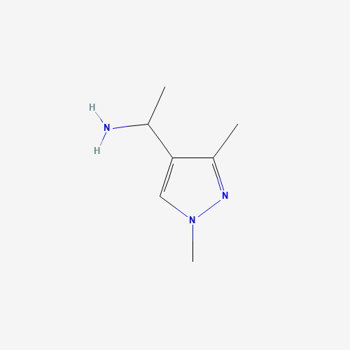 1-(1,3-dimethyl-1H-pyrazol-4-yl)ethanamine (CAS: 911788-36-8) - Related Chemical Product