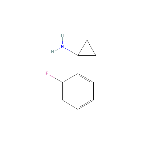 1-(2-Fluorphenyl)cyclopropanamin (CAS: 886366-50-3) - Related Chemical Product