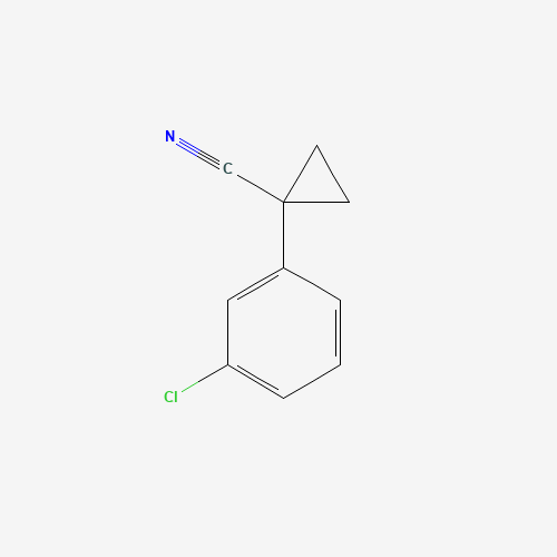 1-(3-chlorophenyl)cyclopropanecarbonitrile (CAS: 124276-32-0) - Related Chemical Product