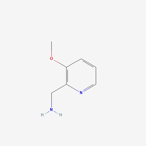 1-(3-Methoxy-2-pyridinyl)methanamine (CAS: 595560-87-5) - Chemical Structure and Molecular Formula 