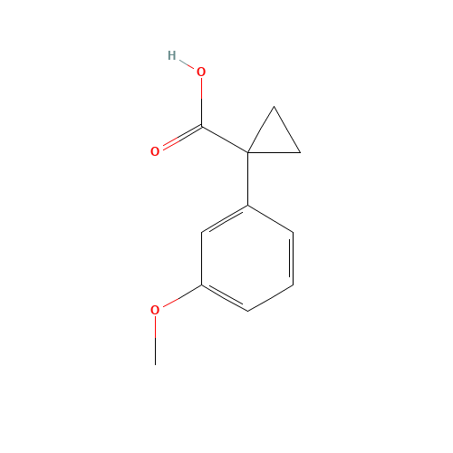 1-(3-Methoxyphenyl)cyclopropanecarboxylic acid (CAS: 74205-29-1) - Related Chemical Product