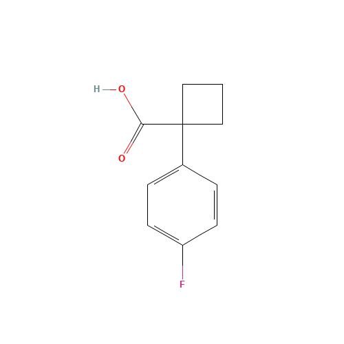 1-(4-fluorophenyl)cyclobutanecarboxylic acid (CAS: 151157-46-9) - Related Chemical Product