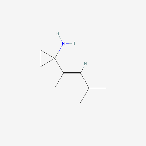 1-(4-Methyl-2-penten-2-yl)cyclopropanamine (CAS: 885268-27-9) - Related Chemical Product