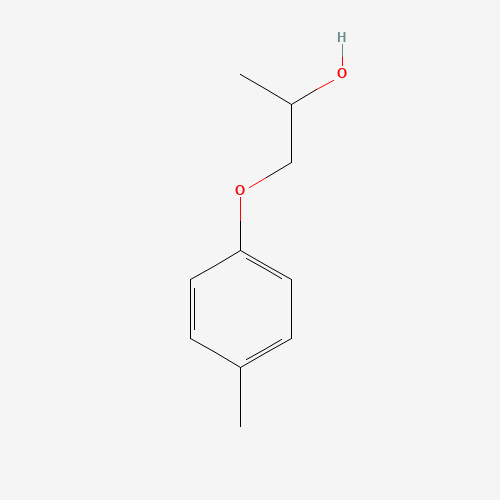 1-(4-Methylphenoxy)propan-2-ol chemical structure 1-(4-Methylphenoxy)propan-2-ol (CAS: 4369-08-8) - Chemical Structure and Molecular Formula