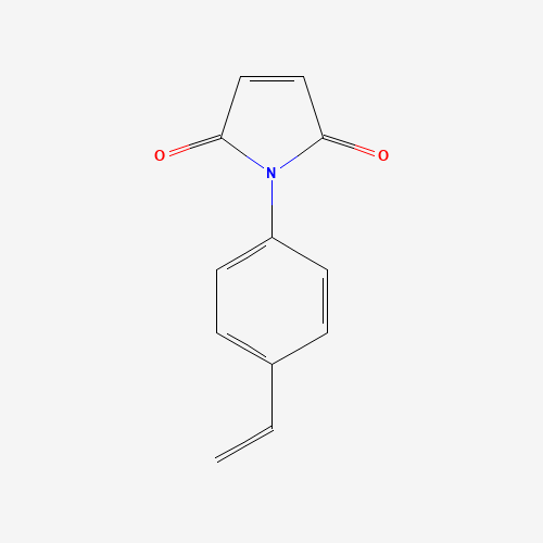 1-(4-Vinylphenyl)-1H-pyrrole-2,5-dione (CAS: 19007-91-1) - Chemical Structure and Molecular Formula 