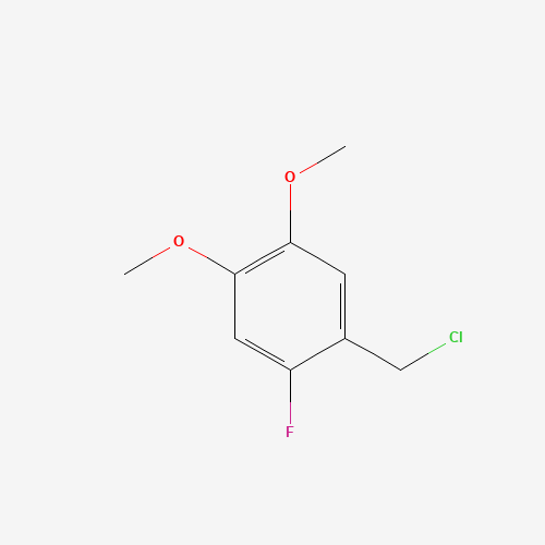 1-(Chloromethyl)-2-fluoro-4,5-dimethoxybenzene (CAS: 91407-48-6) - Related Chemical Product