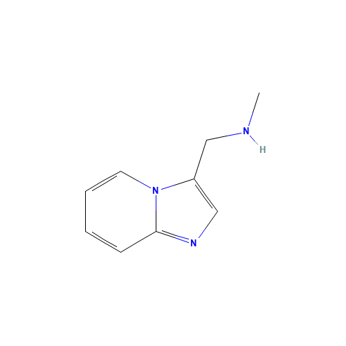 1-(Imidazo[1,2-a]pyridin-3-yl)-N-methylmethanamine (CAS: 885275-83-2) - Related Chemical Product
