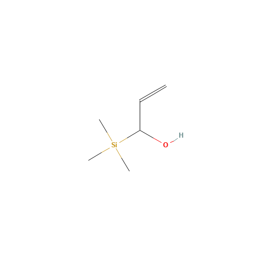 1-(Trimethylsilyl)prop-2-en-1-ol (CAS: 95061-68-0) - Chemical Structure and Molecular Formula 