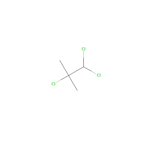 1,1,2-Trichloro-2-methylpropane (CAS: 29559-52-2) - Chemical Structure and Molecular Formula 