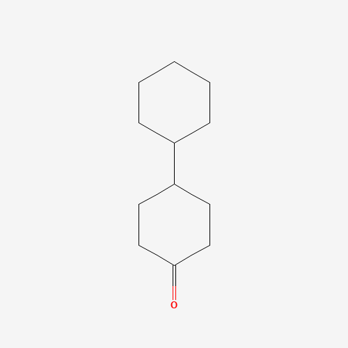 1,1'-BICYCLOHEXYL -4-ONE (CAS: 92-68-2) - Chemical Structure and Molecular Formula 