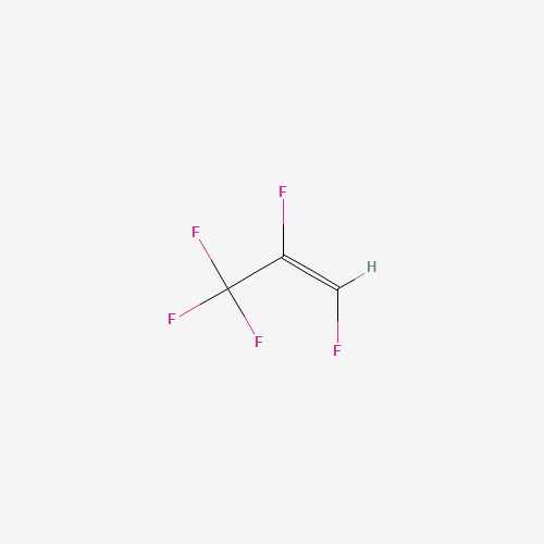 1,2,3,3,3-Pentafluoropropene (CAS: 5595-10-8) - Chemical Structure and Molecular Formula 