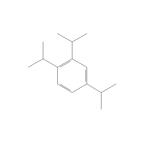 1,2,4-Triisopropylbenzene (CAS: 948-32-3) - Chemical Structure and Molecular Formula 