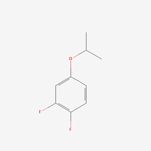 1,2-Difluoro-4-isopropoxybenzene (CAS: 203059-84-1) - Chemical Structure and Molecular Formula 