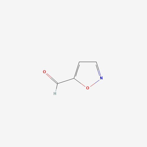 1,2-Oxazole-5-carbaldehyde (CAS: 16401-14-2) - Chemical Structure and Molecular Formula 