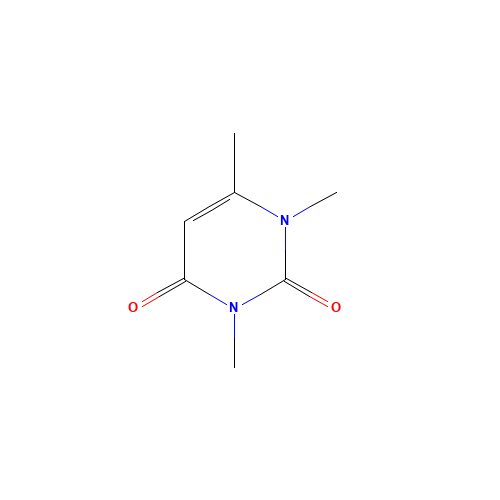 1,3,6-trimethyluracil (CAS: 13509-52-9) - Chemical Structure and Molecular Formula 