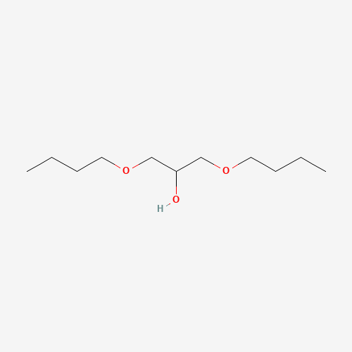 1,3-dibutoxypropan-2-ol (CAS: 2216-77-5) - Chemical Structure and Molecular Formula 