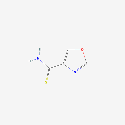 1,3-oxazole-4-carbothioamide (CAS: 118802-31-6) - Chemical Structure and Molecular Formula 